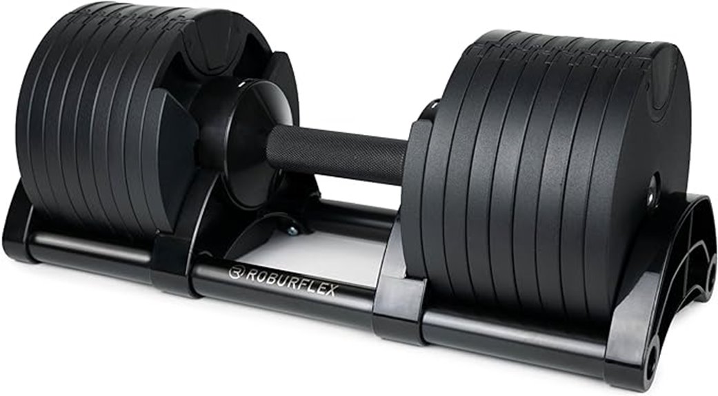 adjustable dumbbell by roburflex