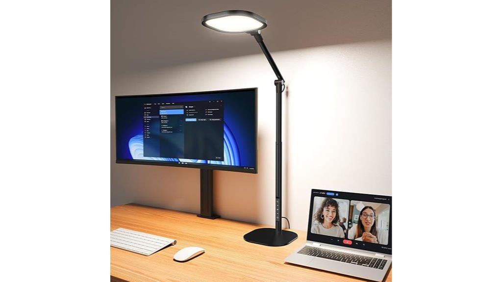 adjustable home office lighting