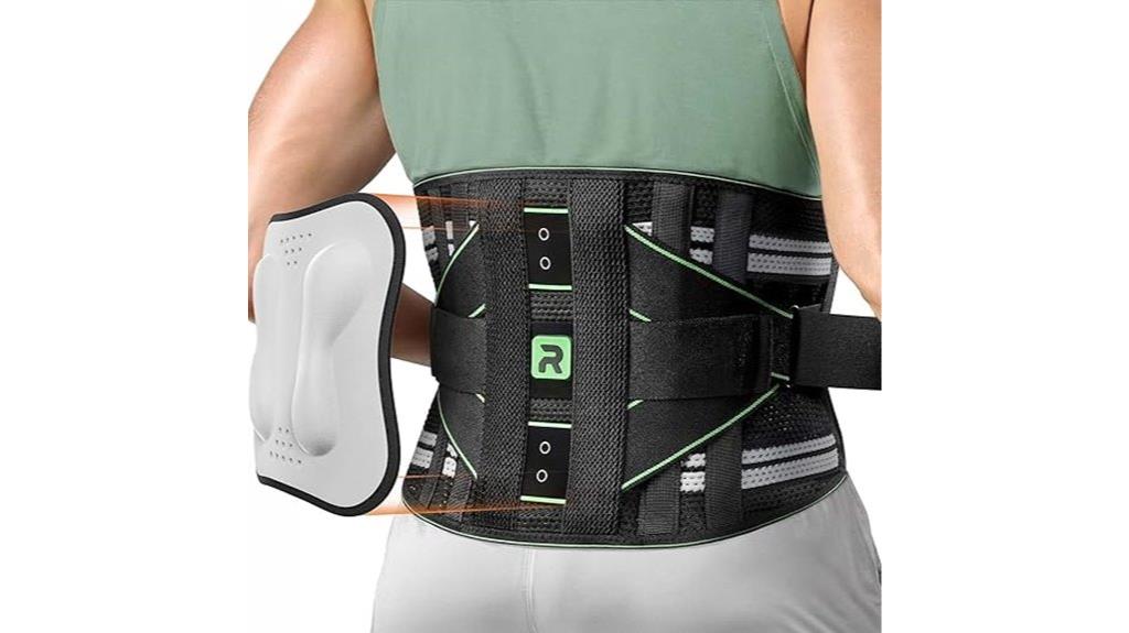 adjustable lower back brace