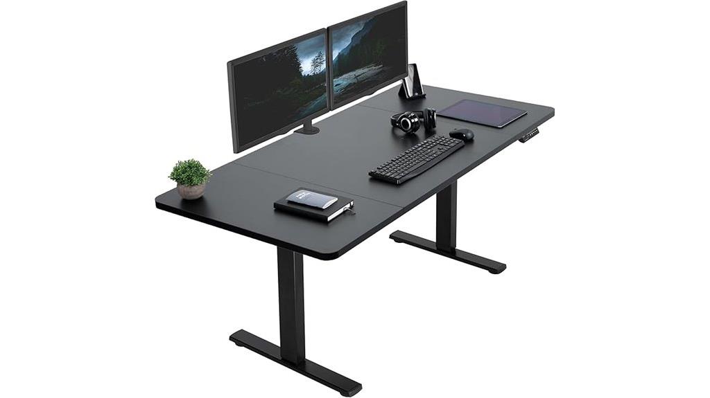 adjustable memory standing desk