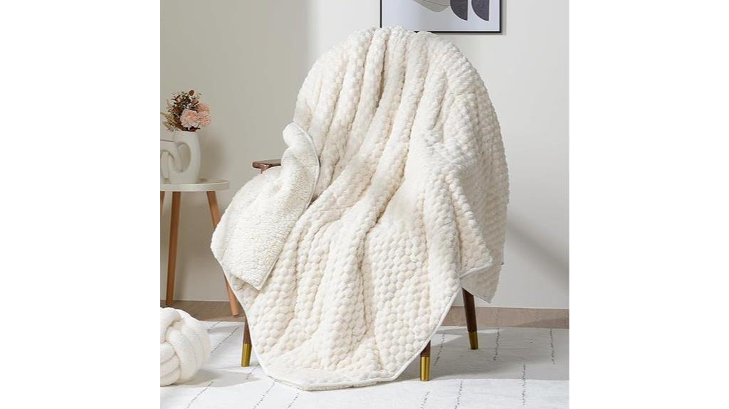 adult weighted fleece blanket