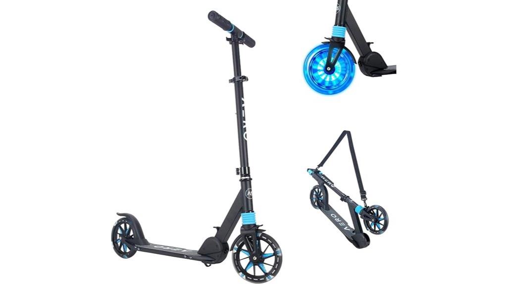 aero big wheels scooter