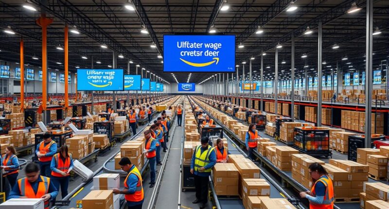 amazon increases employee wages