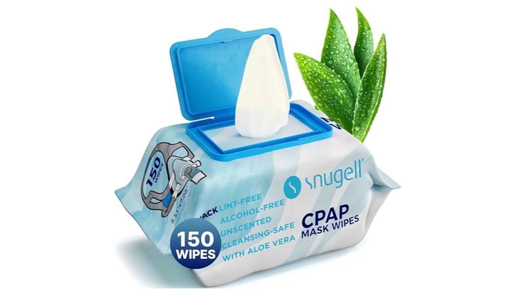 antibacterial cpap mask wipes
