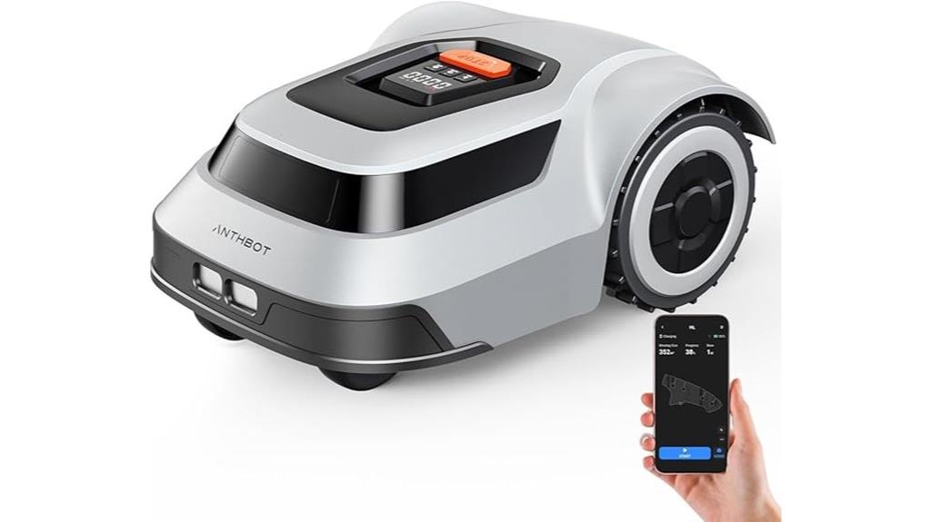 automated lawn mower boundary