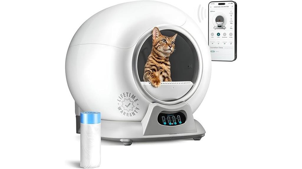 automatic cat litter box