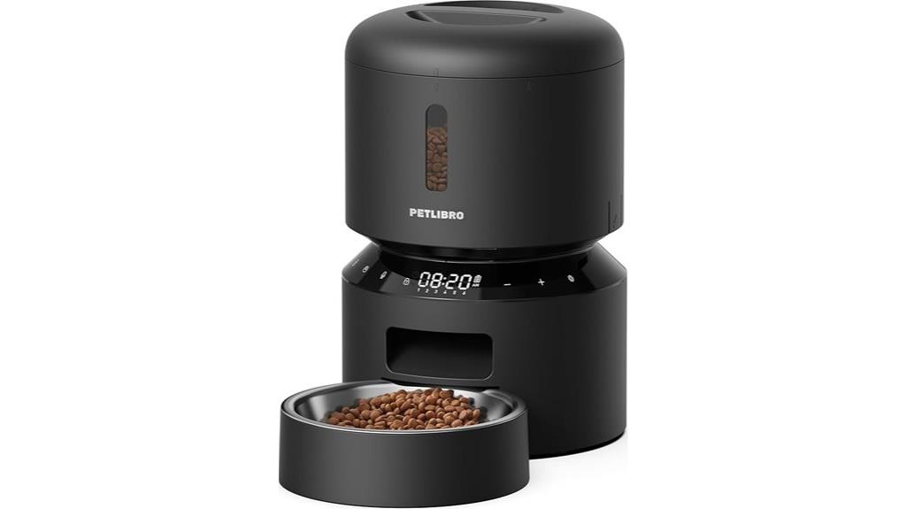 automatic pet feeder features