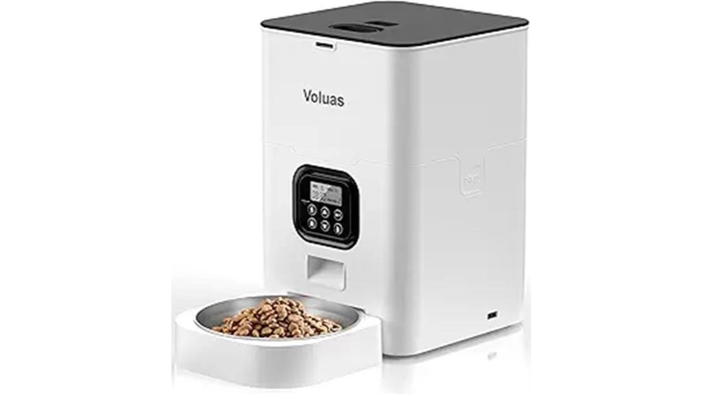 automatic pet feeder with timer