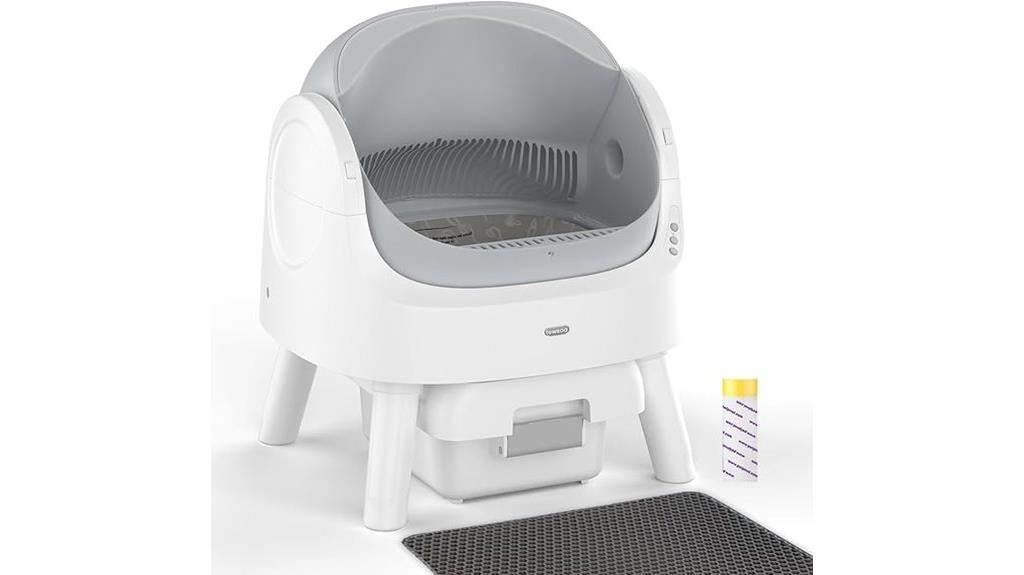 automatic self cleaning litter box
