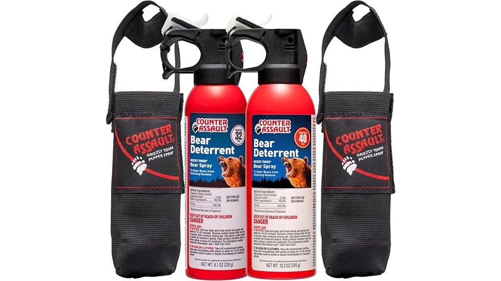 bear spray with holster