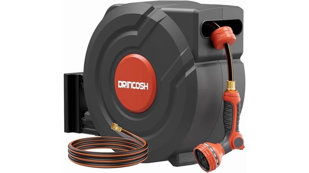 black 3rd generation hose reel