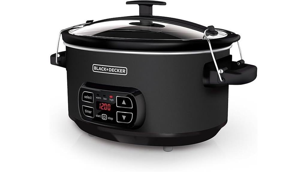 black and decker slow cooker
