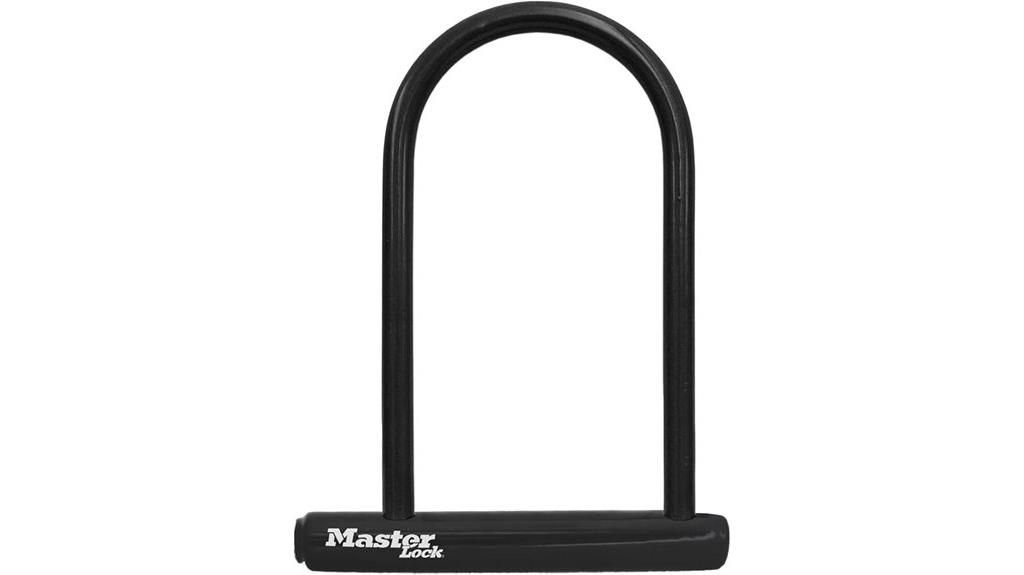 black keyed bike lock