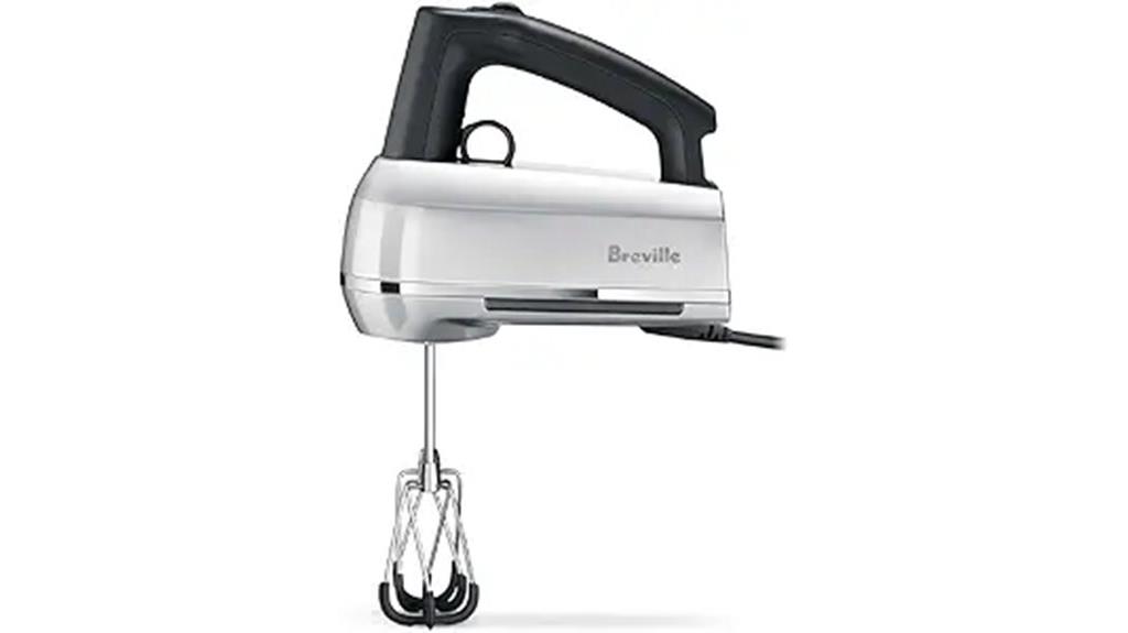 breville hand mixer silver