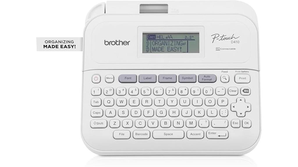brother pt d410 label maker