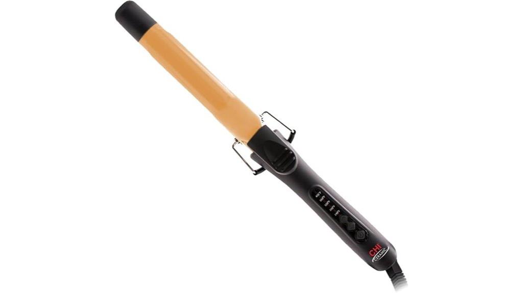 ceramic curling iron details