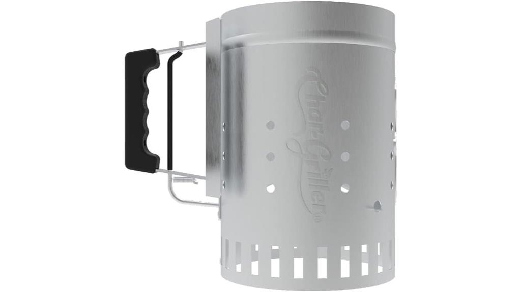 charcoal chimney starter design