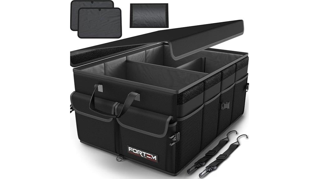 collapsible suv trunk organizer