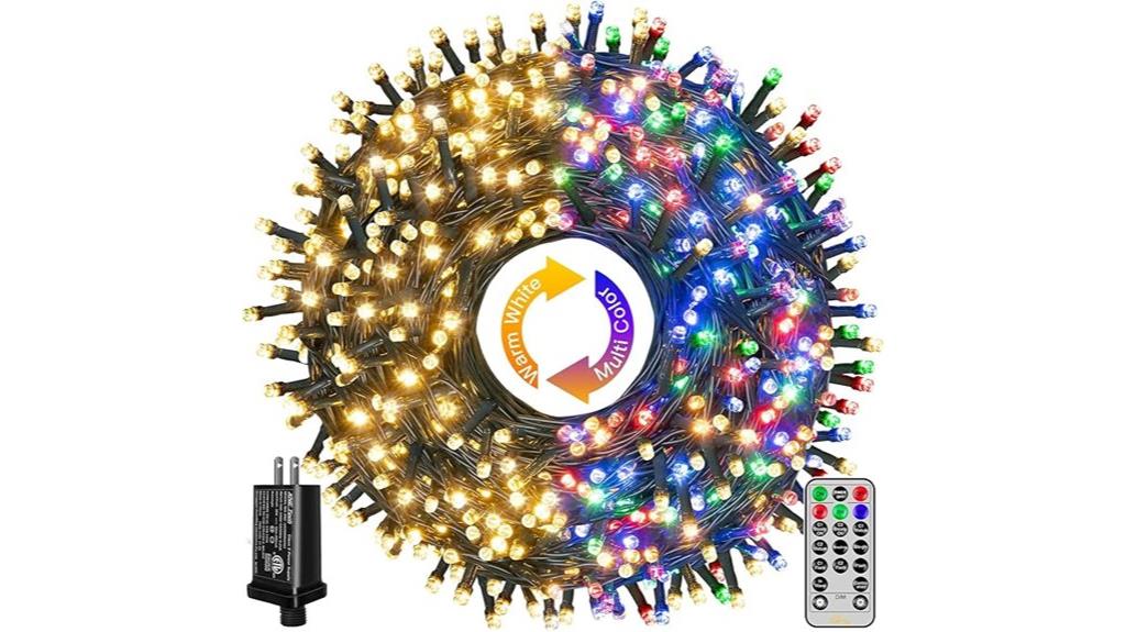 colorful 210ft led lights