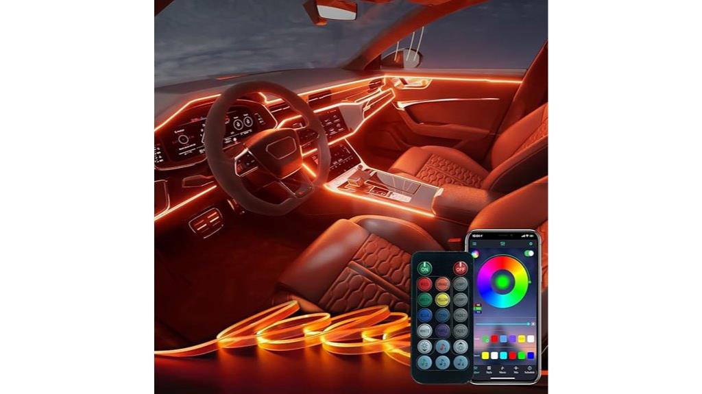 colorful app controlled led