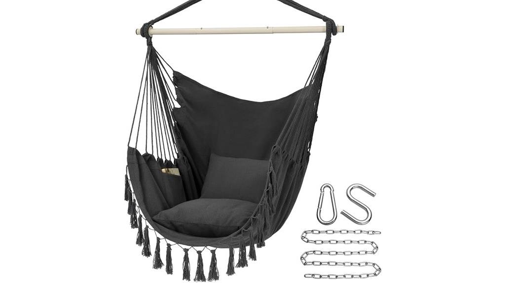 comfortable cotton weave hammock