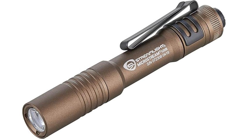 compact 250 lumen flashlight