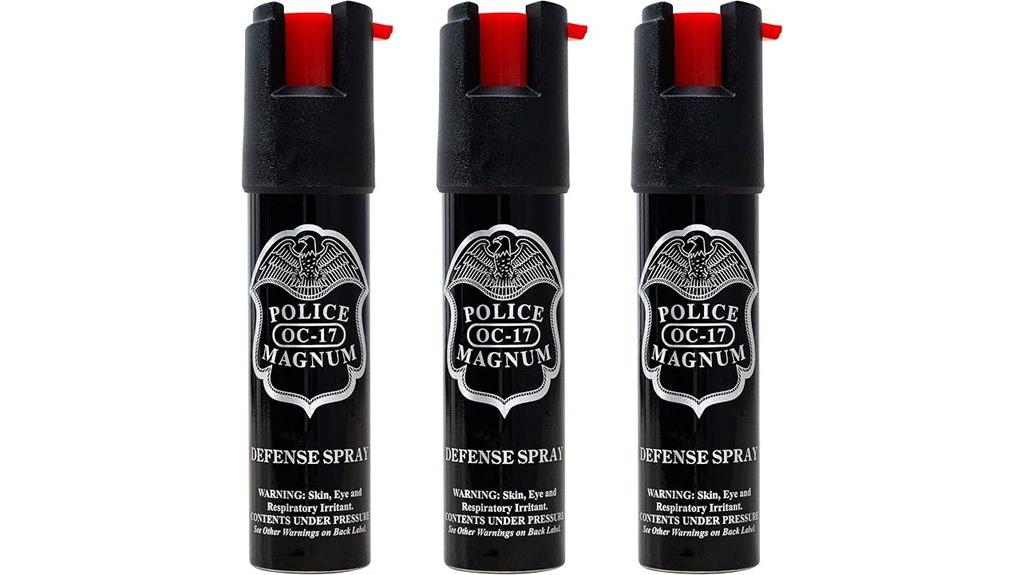 compact police pepper spray