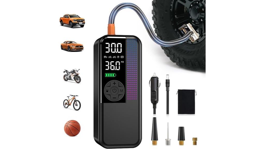 cordless 150 psi tire inflator