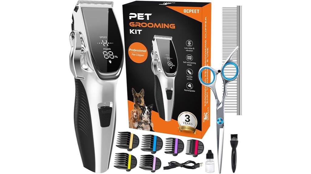 cordless 4 in 1 dog clippers