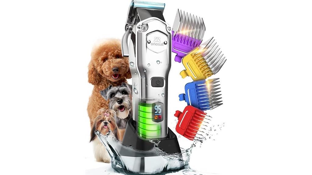 cordless dog grooming clippers