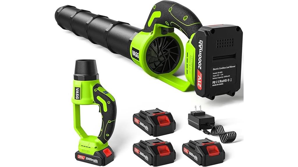 cordless leaf blower set
