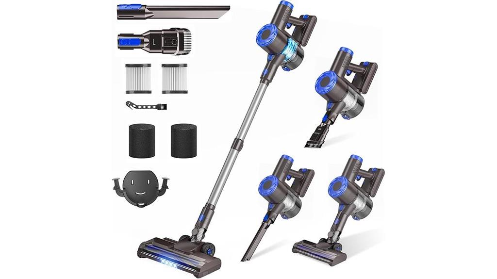 cordless vacuum with battery