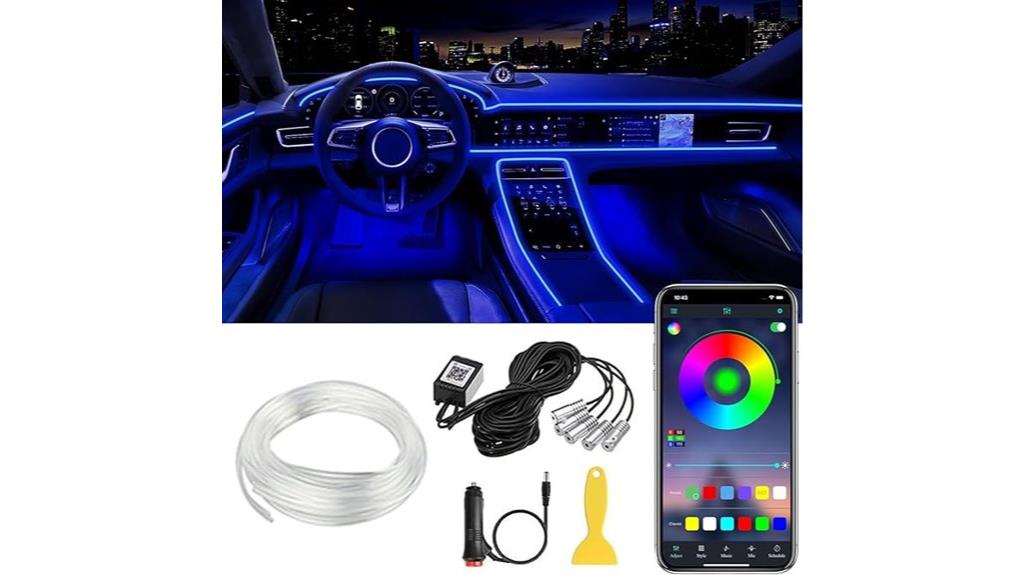customizable interior car lighting