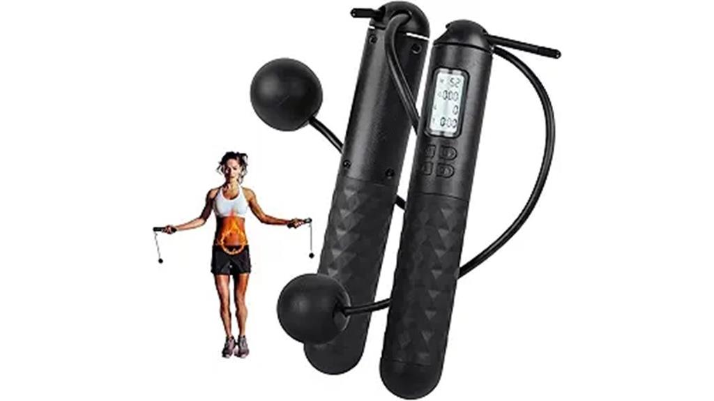 digital adjustable skipping rope
