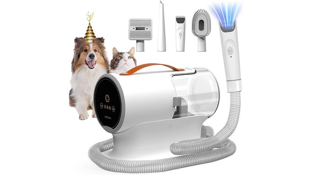 dog grooming vacuum kit