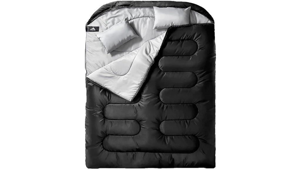 double adult sleeping bag