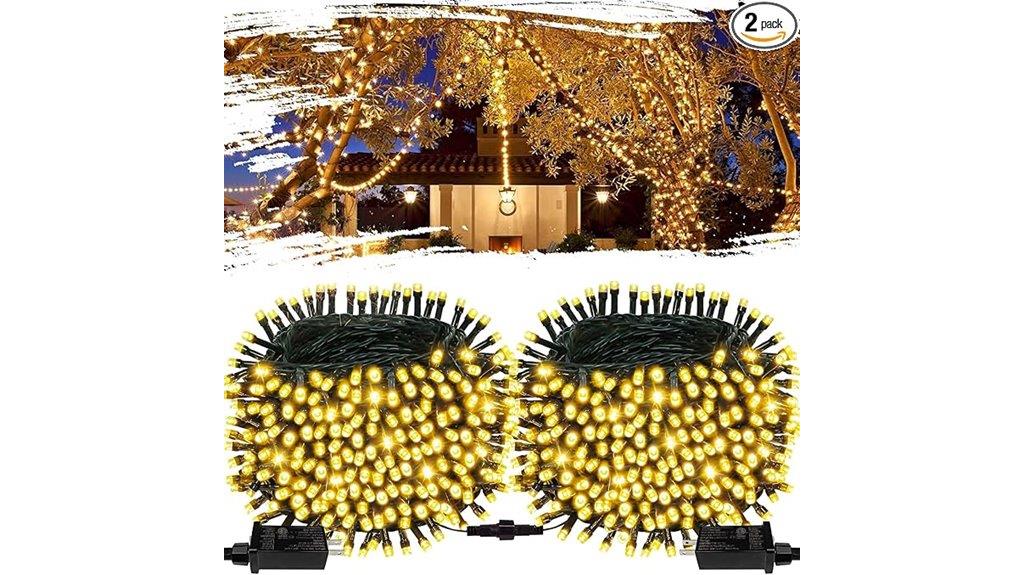 double pack connectable christmas lights