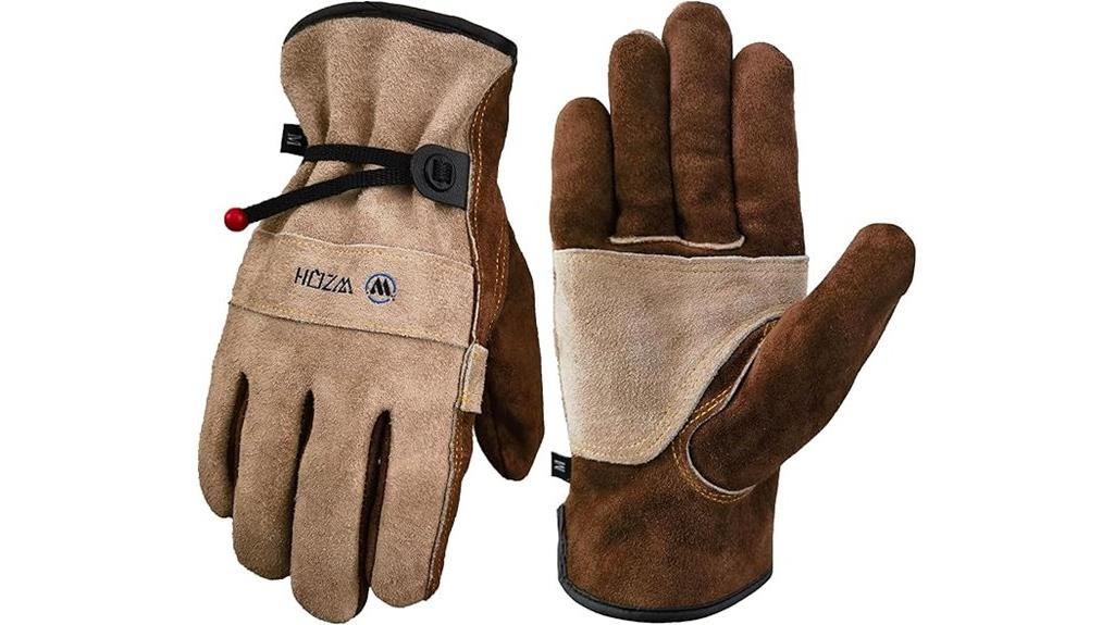 durable leather work gloves