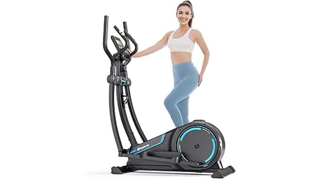 elliptical with magnetic resistance