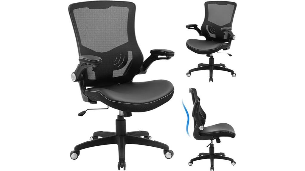 ergonomic chair with adjustable features