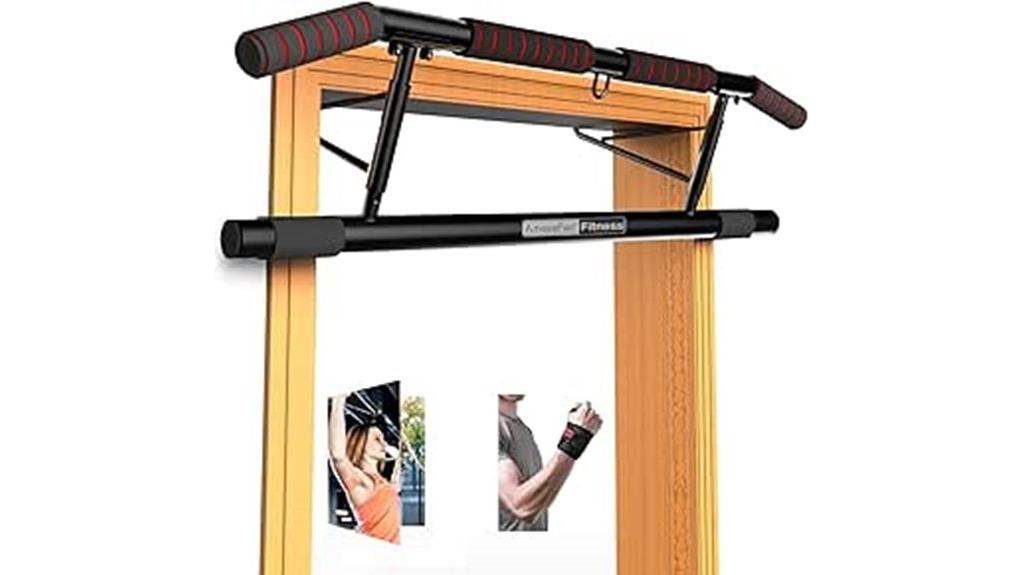 ergonomic doorway pull up bar