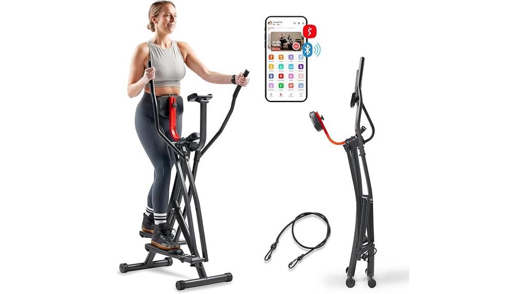 foldable smart elliptical machine