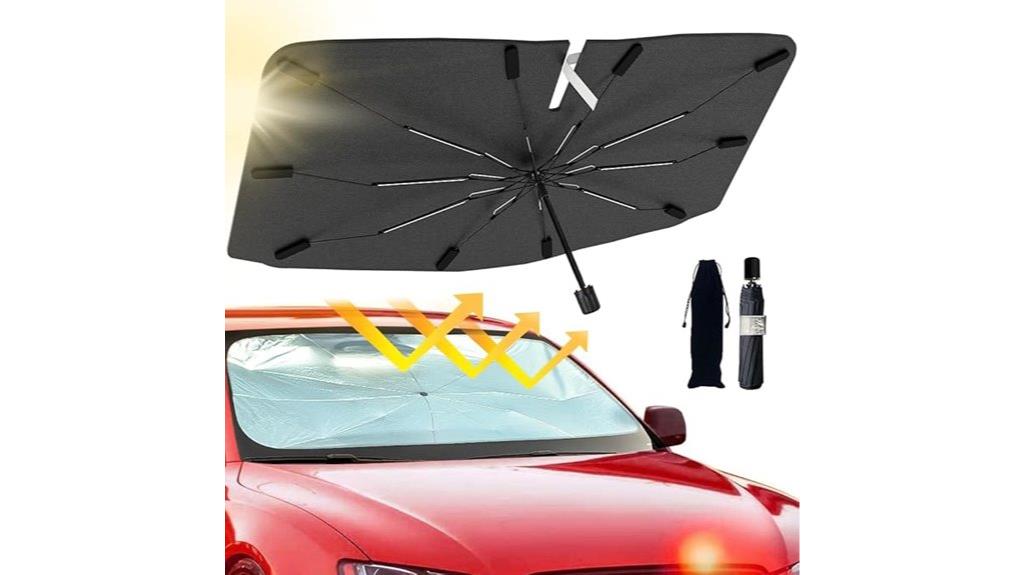 foldable uv sunshade umbrella