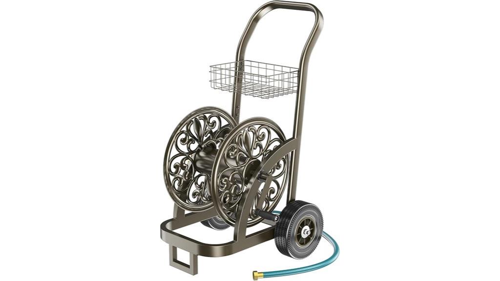 garden hose reel cart