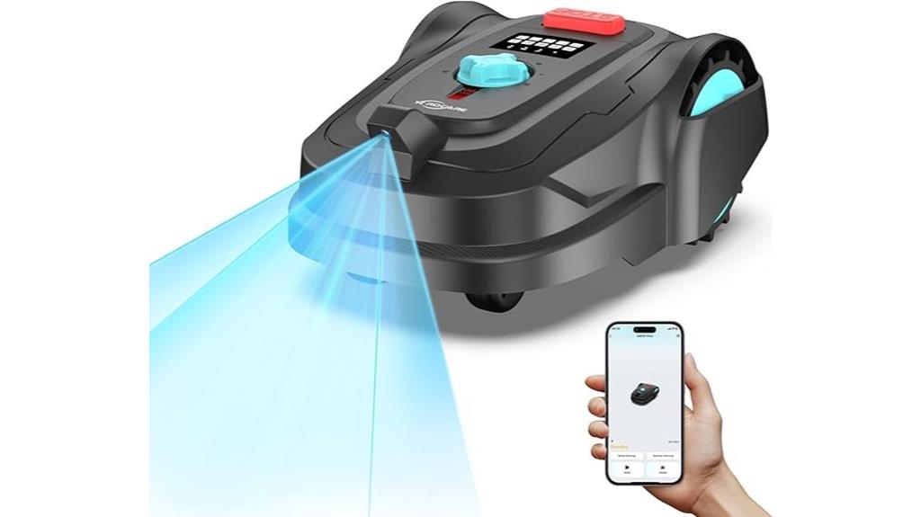 gps controlled robotic lawn mower
