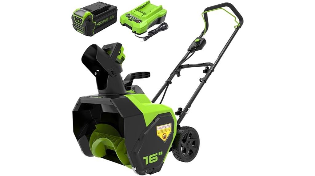 greenworks 40v snow blower