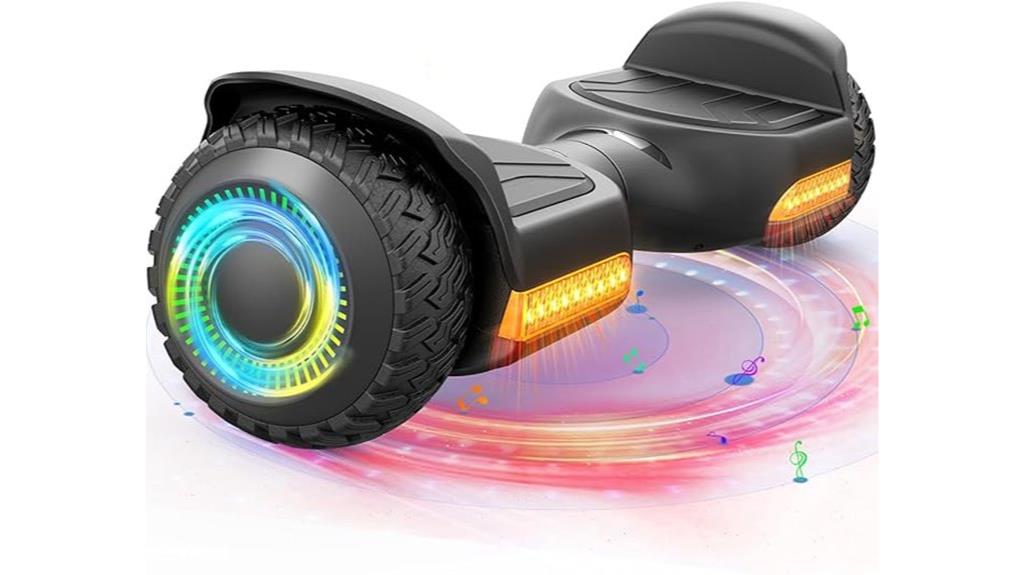 gyroor g13 led scooter