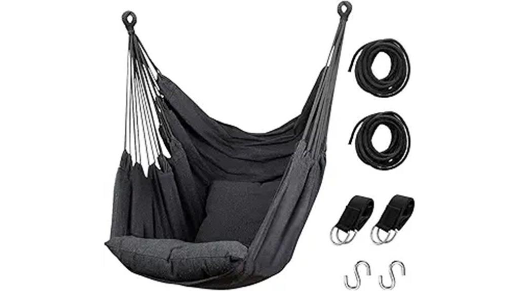 hammock chair with hanging rope