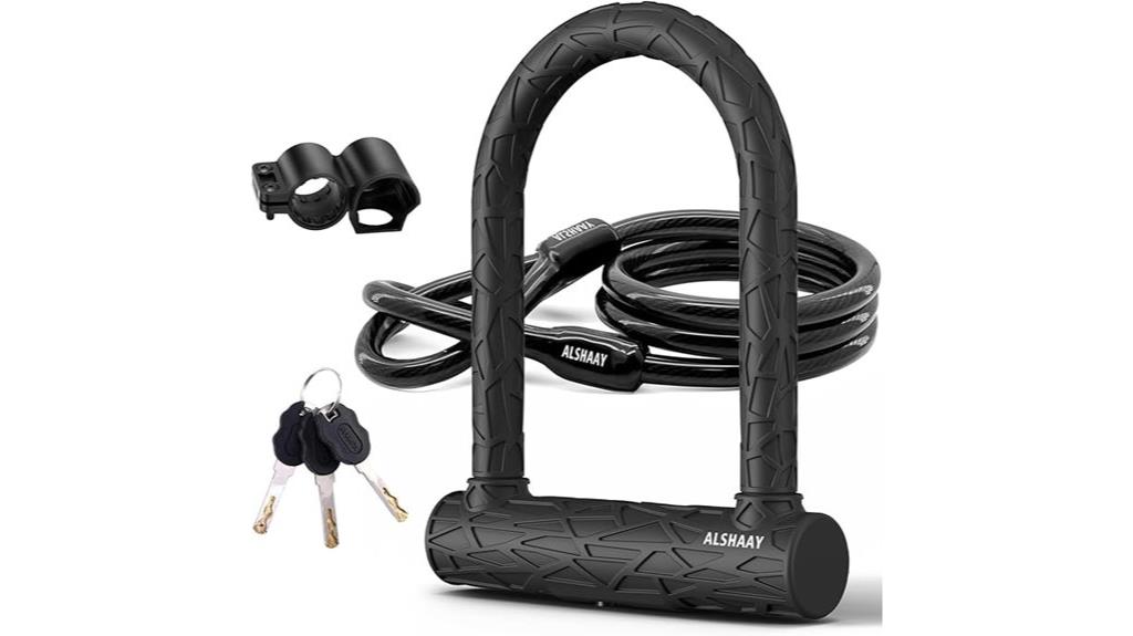 heavy duty steel bike lock