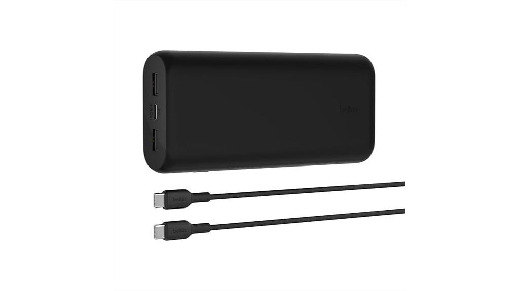 high capacity three port charger